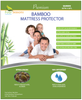 Bamboo Mattress Protector - Waterproof Fitted Sheet Mattress Cover