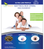 Zippered Mattress Protector - Bedbug proof Waterproof Encasement (5"-8") - Ultra Low Profile Mattress Protector