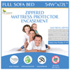 Zippered Mattress Protector - Bedbug proof Waterproof Encasement (5"-8") - Ultra Low Profile Mattress Protector