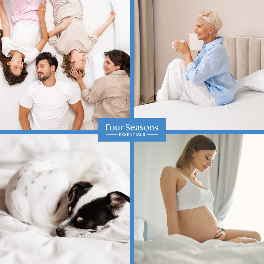 Zippered Mattress Protector - Bedbug proof Waterproof Encasement (5"-8") - Ultra Low Profile Mattress Protector