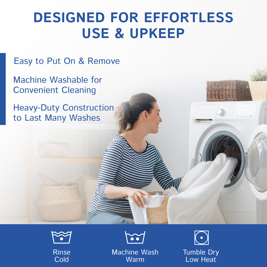 Zippered Mattress Protector - Bedbug proof Waterproof Encasement (11"-16" Depth)