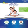 Cotton Terry Zippered Mattress Protector - Bedbug proof Waterproof Encasement