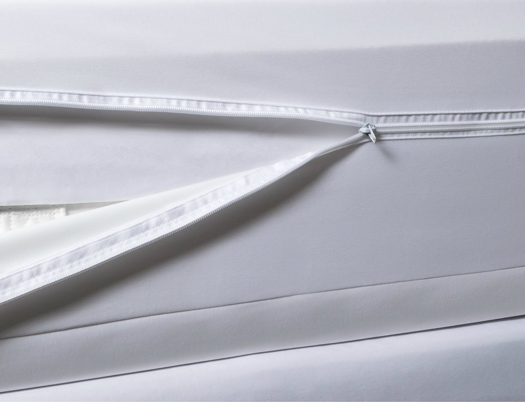 Sweet Home Collection Waterproof Mattress Encasement Zippered Bed Bug Protector Cotton Terry